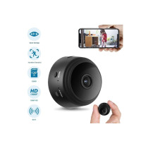 A9 1080p Mini Wifi Kamera Gece Görüşlü Hareket Sensörlü Siyah